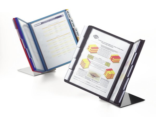 Simema De Paneles Expositores De Mesa Durable Paneles Expositores Variotable10, Multicolor