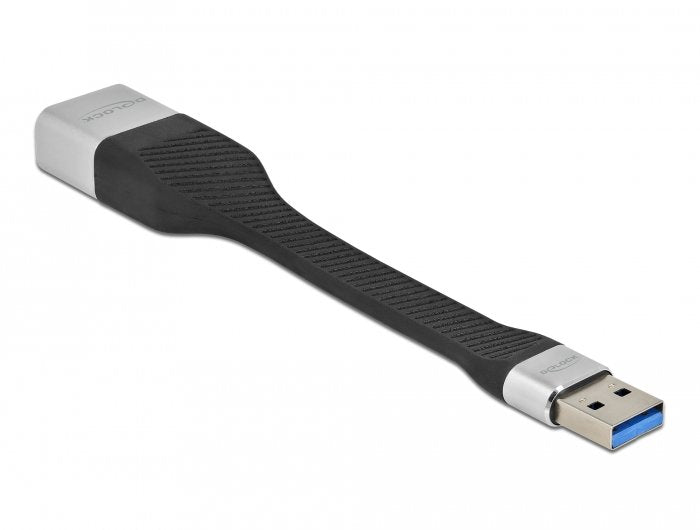 Delock Fpc Flachbandcable Usb Typ-A Zu Gigabit Lan 10 100 1000 Mbps 13 Cm