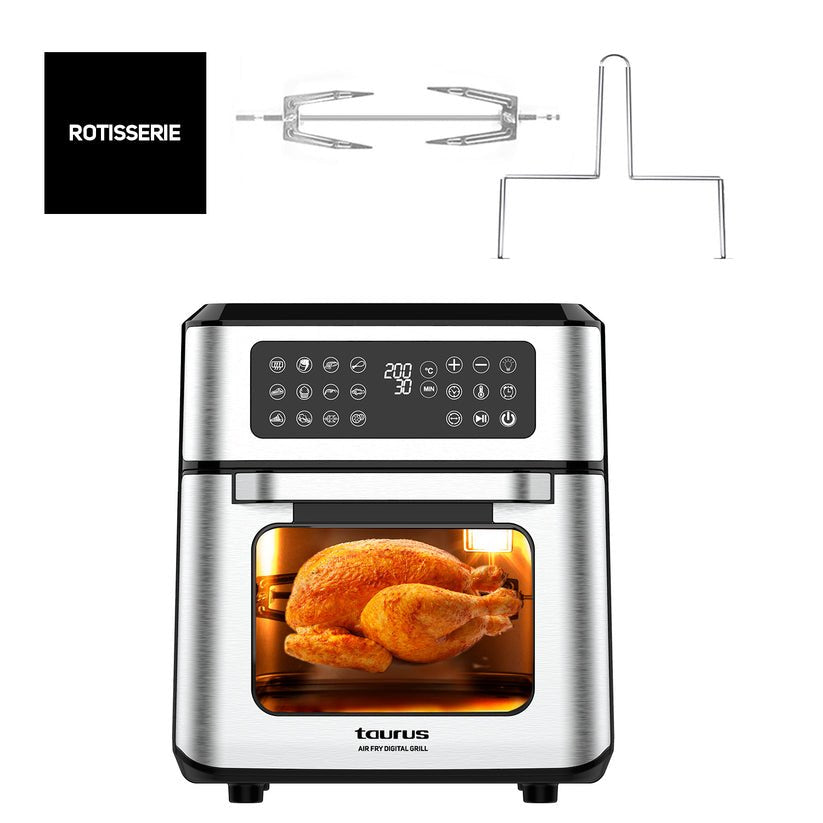 Pae Freidora Aire Taurus Digital Grill 1800 W 12l