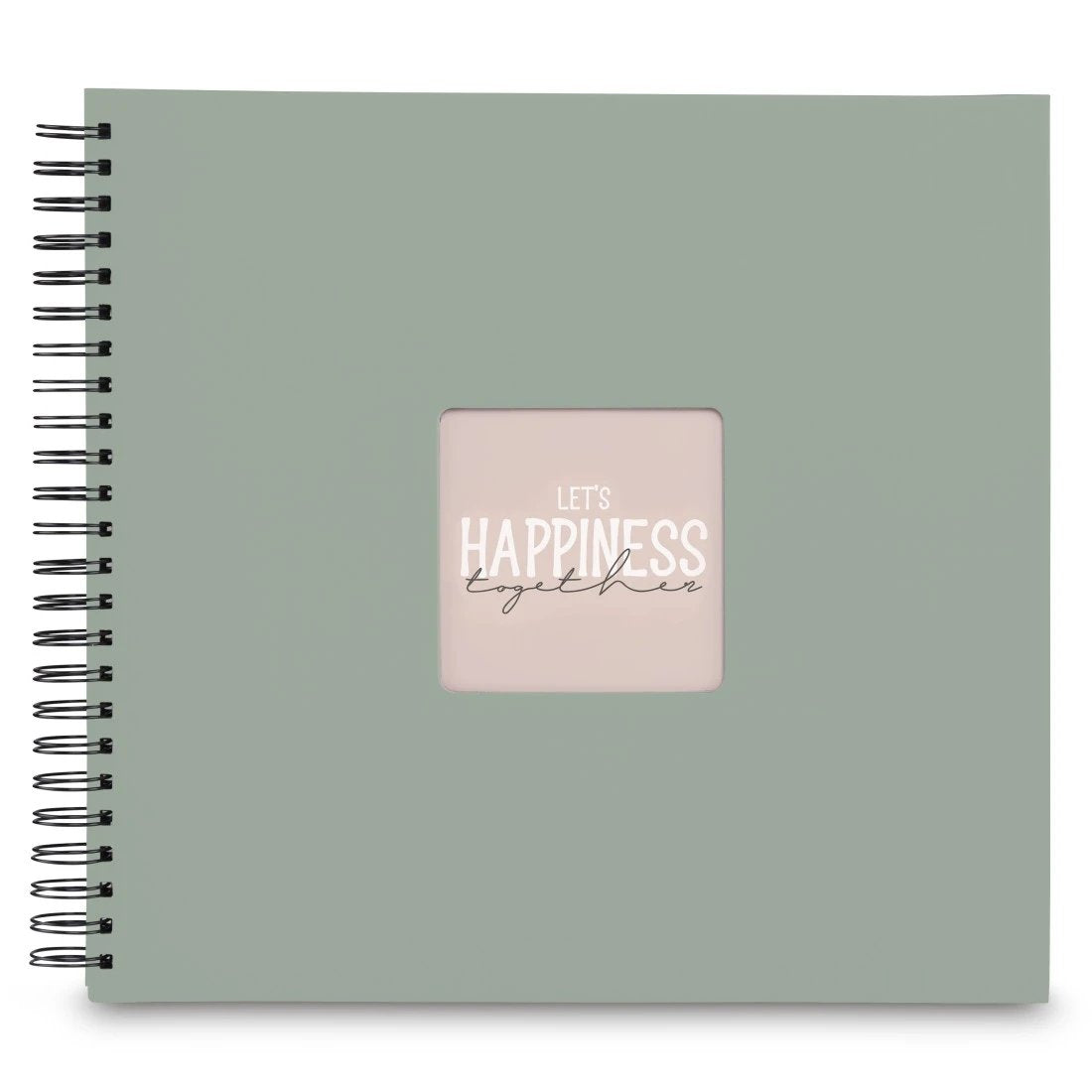 Hama Fine Art Spiral Salbei 36x32 50 Schwarze Seiten 9871