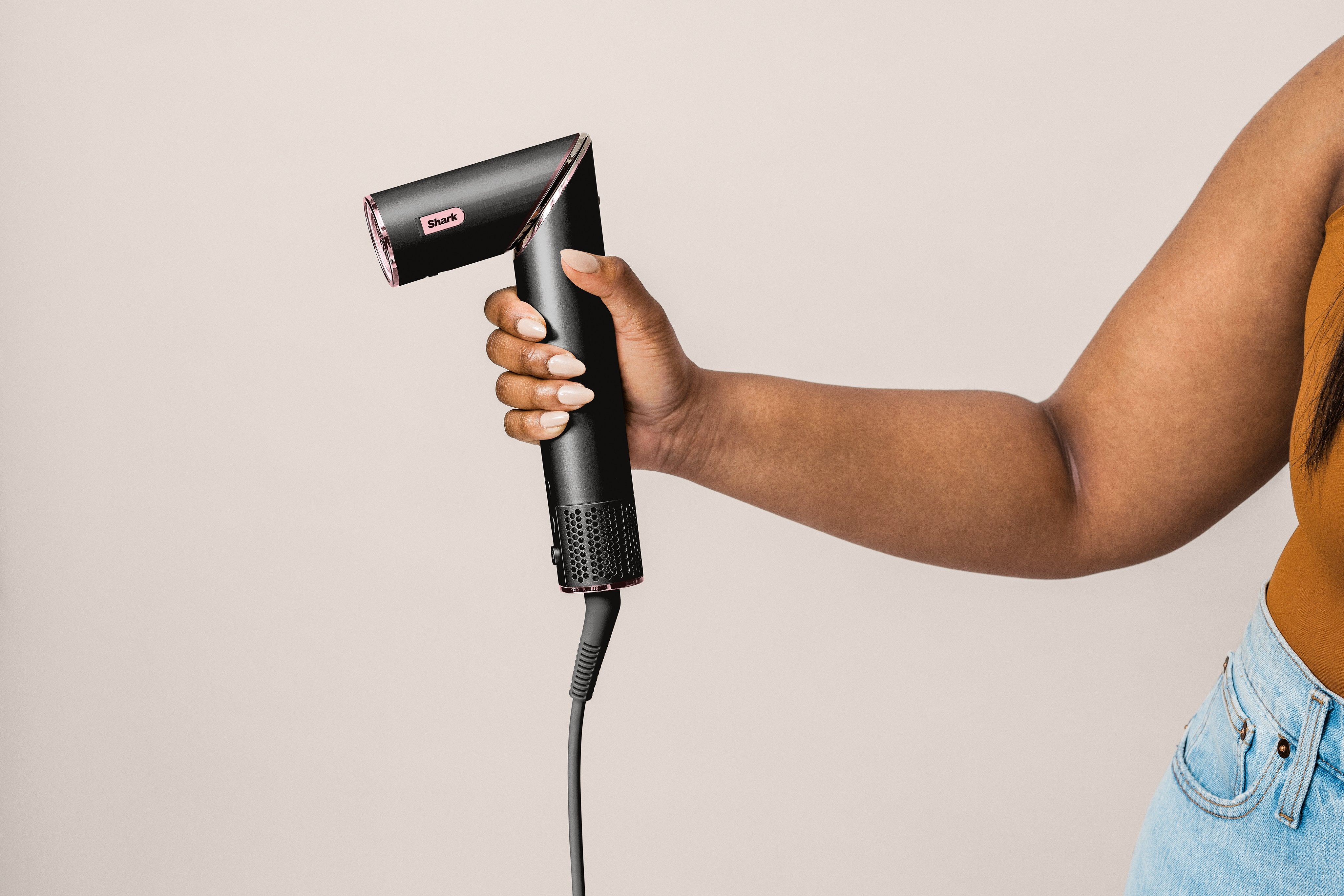 EAN 622356270601 - Shark FlexStyle HD424EU Herramienta de peinado con múltiples accesorios Caliente Negro, Oro rosa 1400 W 2, imagen 30