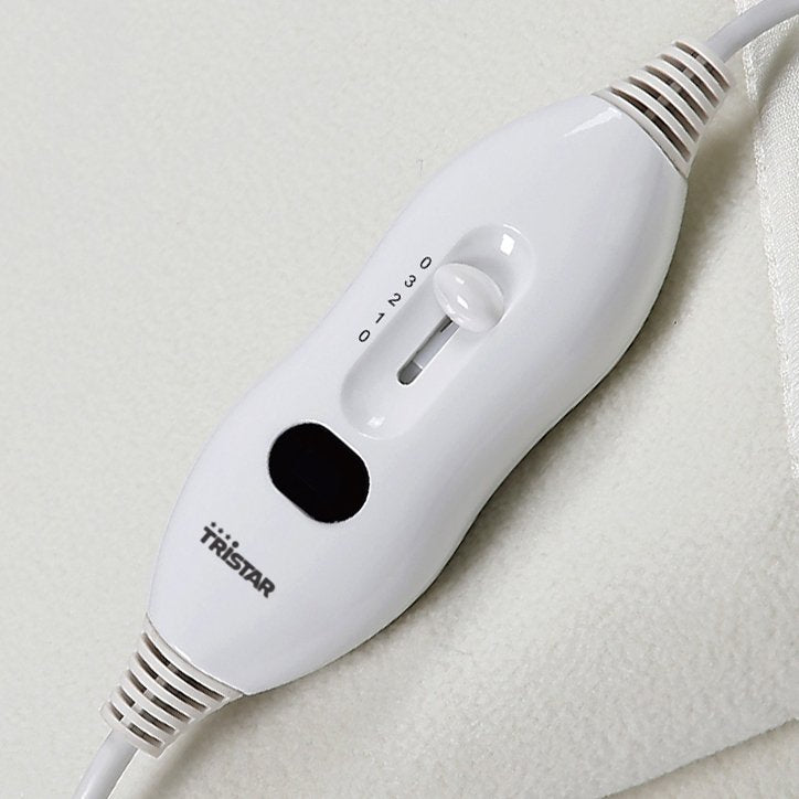 EAN 5411519016546 - Tristar BW-4753 manta eléctrica y almohadilla Calientacamas eléctrico 60 W Blanco Vellón imagen 2