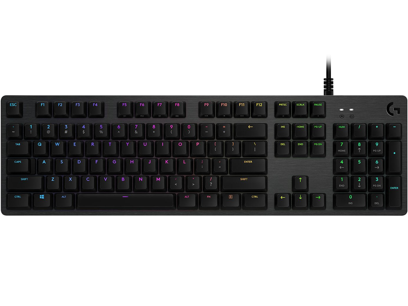 EAN 5099206086272 - Logitech G 920-009370 teclado Juego USB QWERTY Internacional de EE.UU. Carbono imagen 4