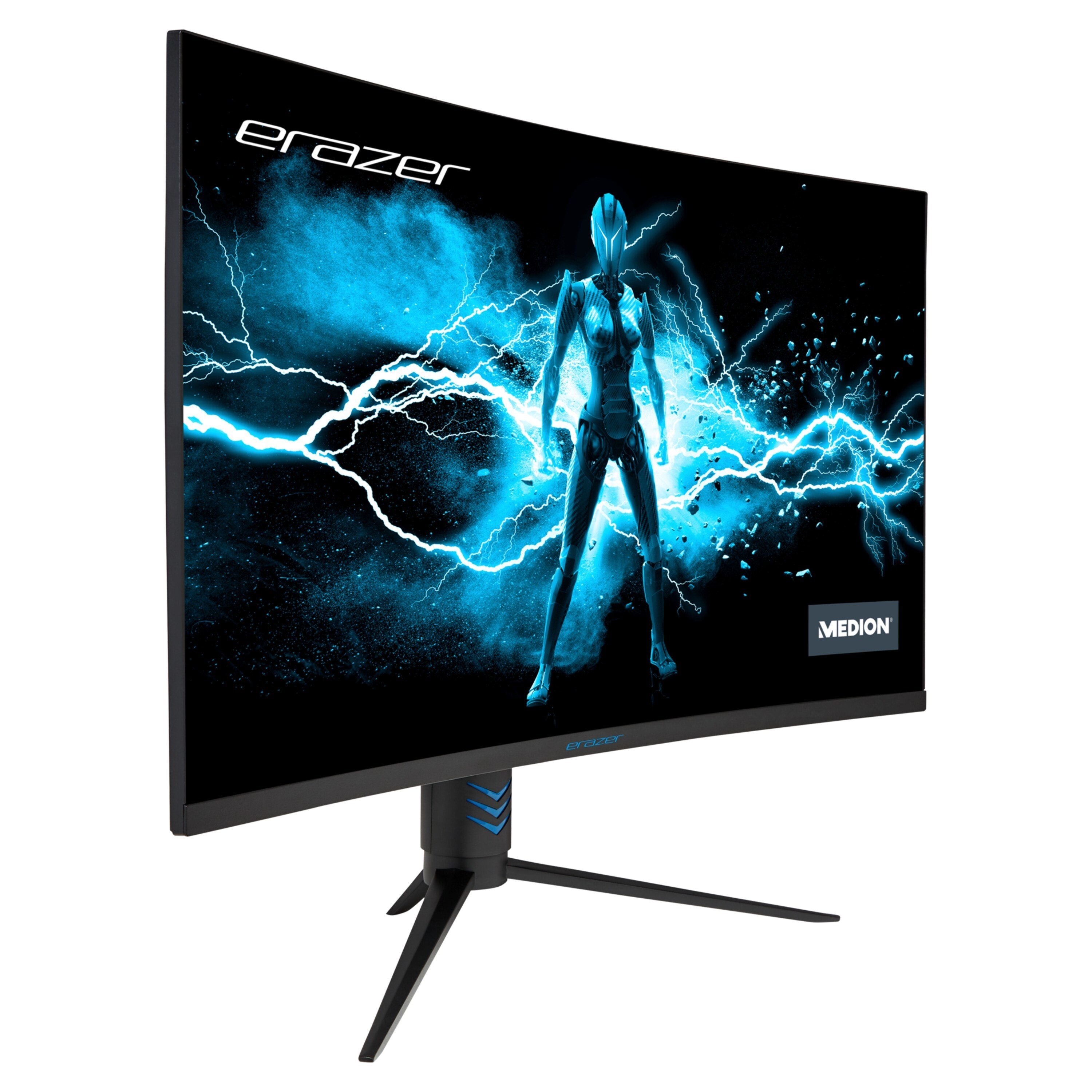 Monitor Medion 32" Erazer Spectator X20 Curvo Led Va Fullhd 165hz - Respuesta 1ms - Ajustable En Altura, Giratorio E