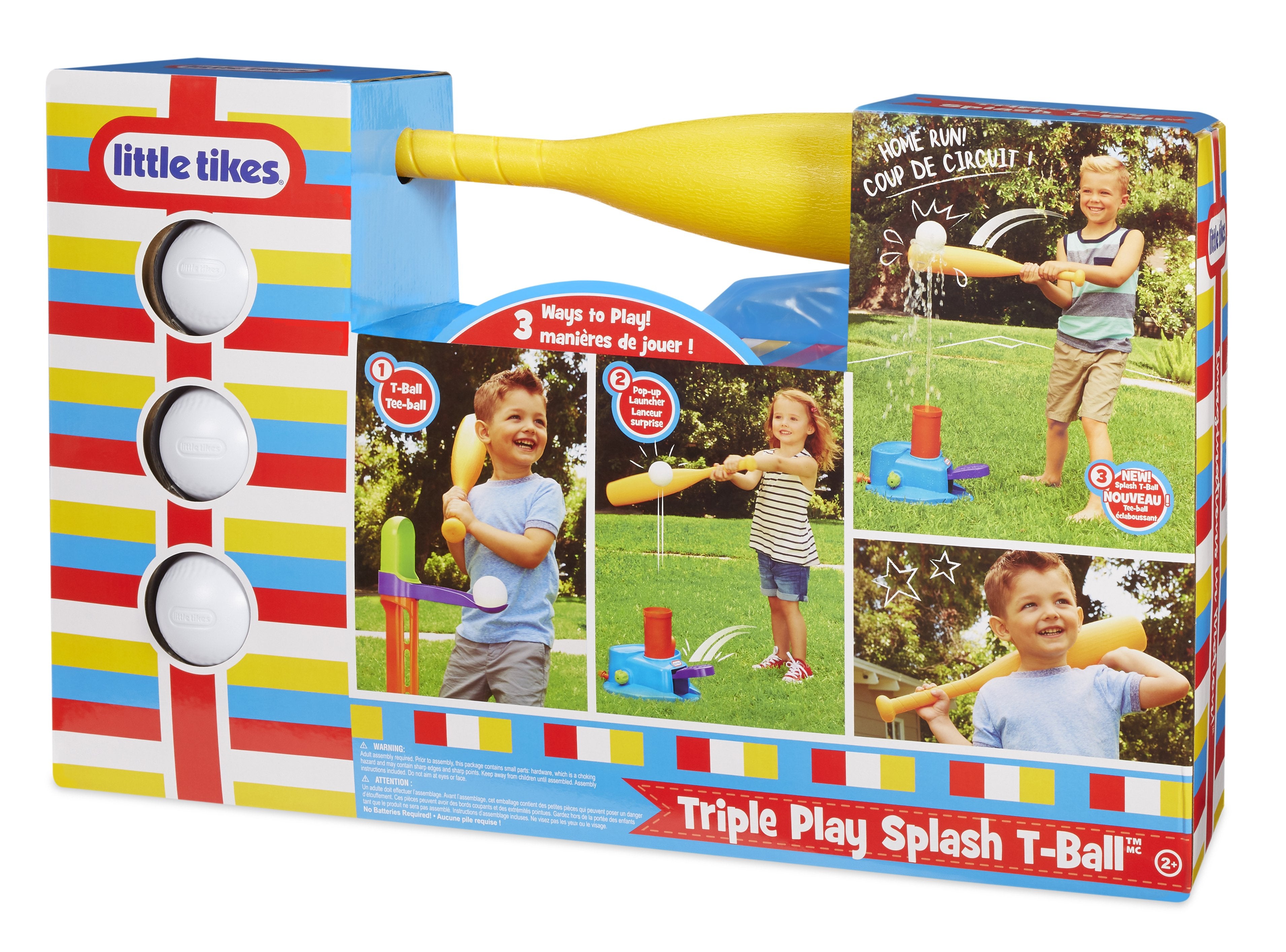 EAN 0050743648465 - Little Tikes Triple Play Splash T-Ball Set imagen 2