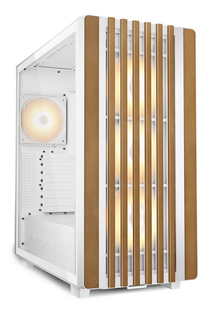 EAN 4044951040209 - Sharkoon REBEL C70G RGB Full Tower Blanco, Madera imagen 1