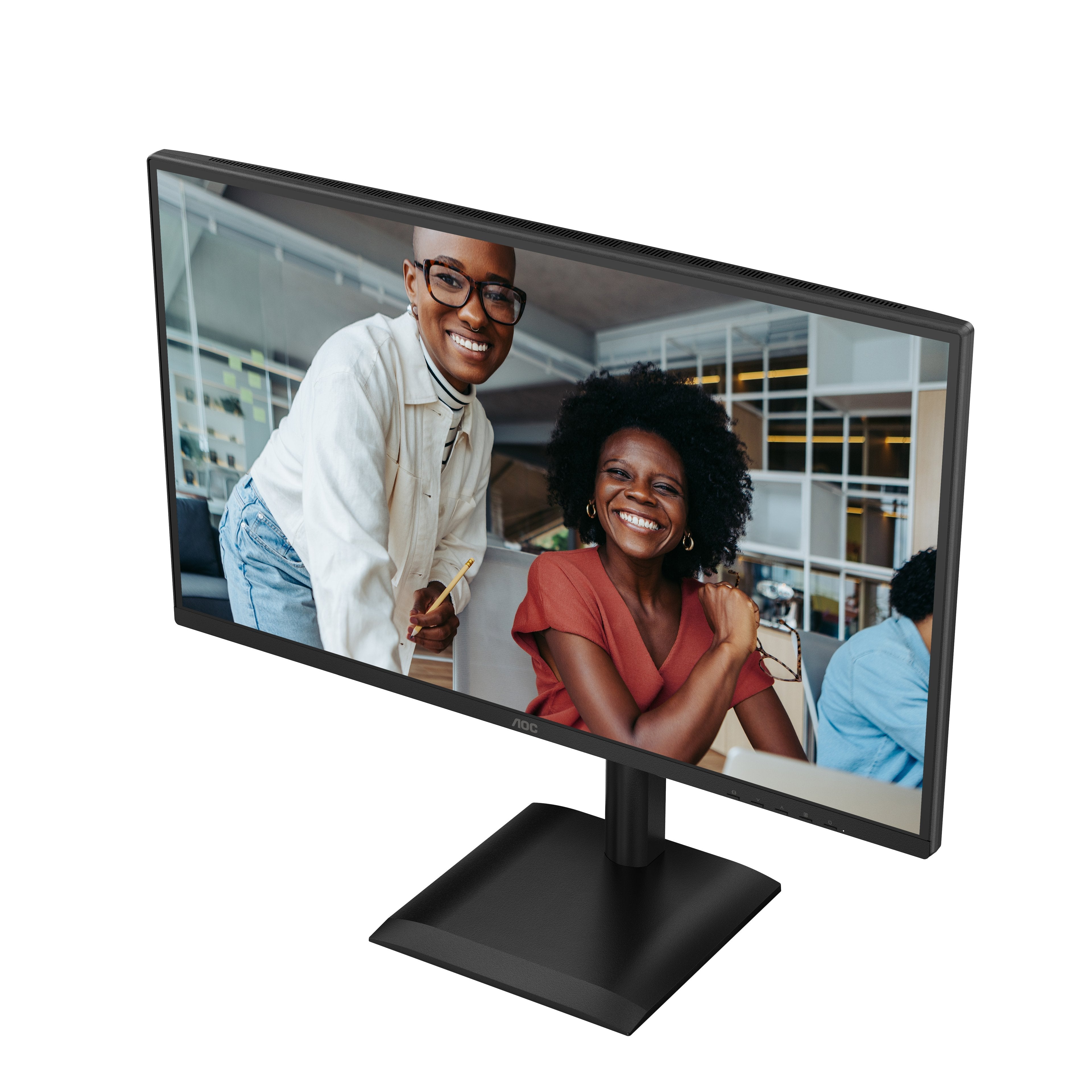 Monitor Aoc 27e4u 27" 1920 X 1080 Pixeles Full Hd Led Negro