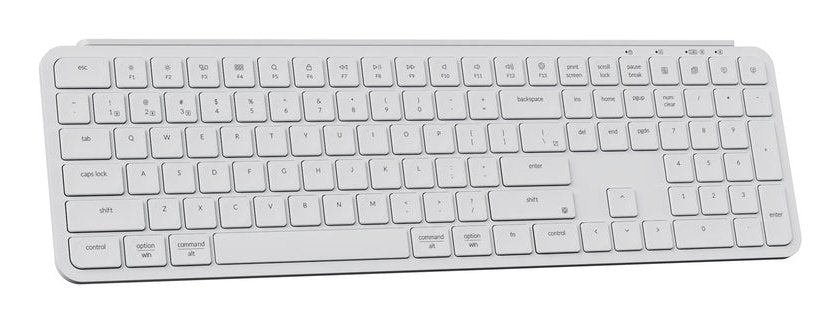 EAN 4895248876625 - Keychron B6P-K8 teclado Hogar / Oficina USB + RF Wireless + Bluetooth Marfil imagen 2