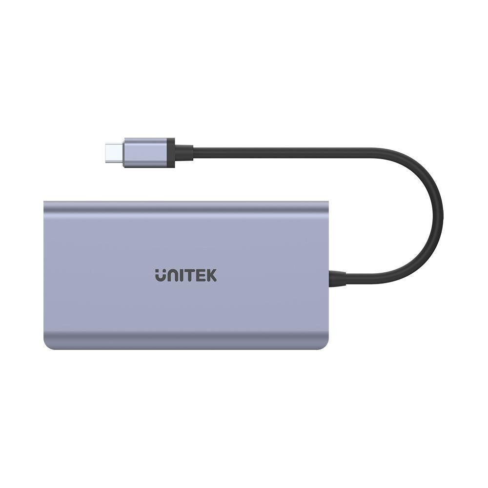 EAN 4894160043283 - UNITEK uHUB S7 USB 3.2 Gen 1 (3.1 Gen 1) Type-C Gris imagen 3
