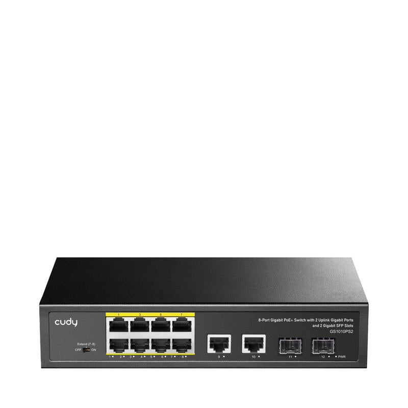 8+2p Cudy Gs1010ps2 Poe+ Sfp