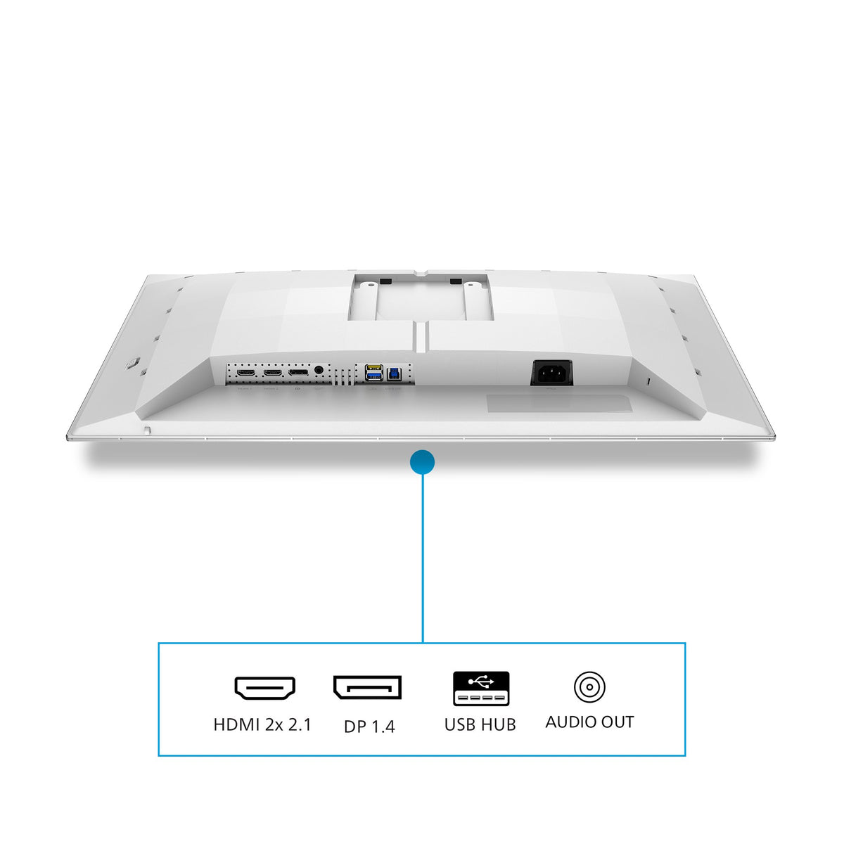EAN 8721038006322 - Philips Evnia 6000 27M2N6501L/00 pantalla para PC 67,3 cm (26.5") 2560 x 1440 Pixeles Quad HD QD-OLED Bla imagen 6