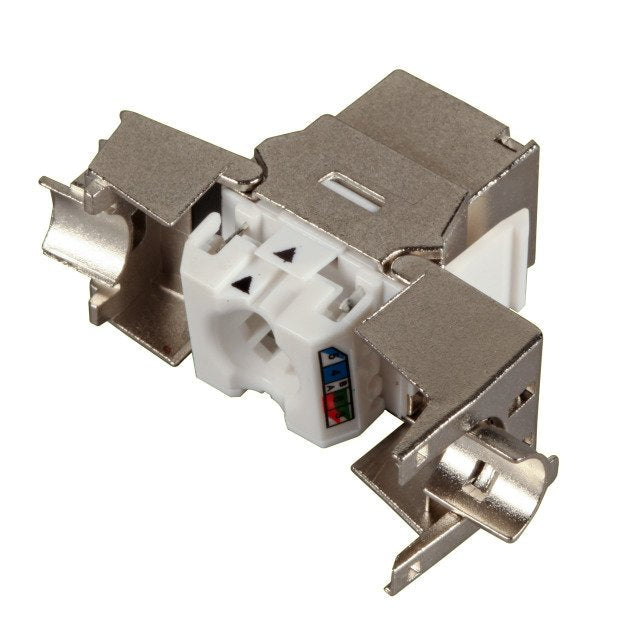Efb Rj45 Keystone Stp, Cat.6a, 500mhz, Componentes Certificados