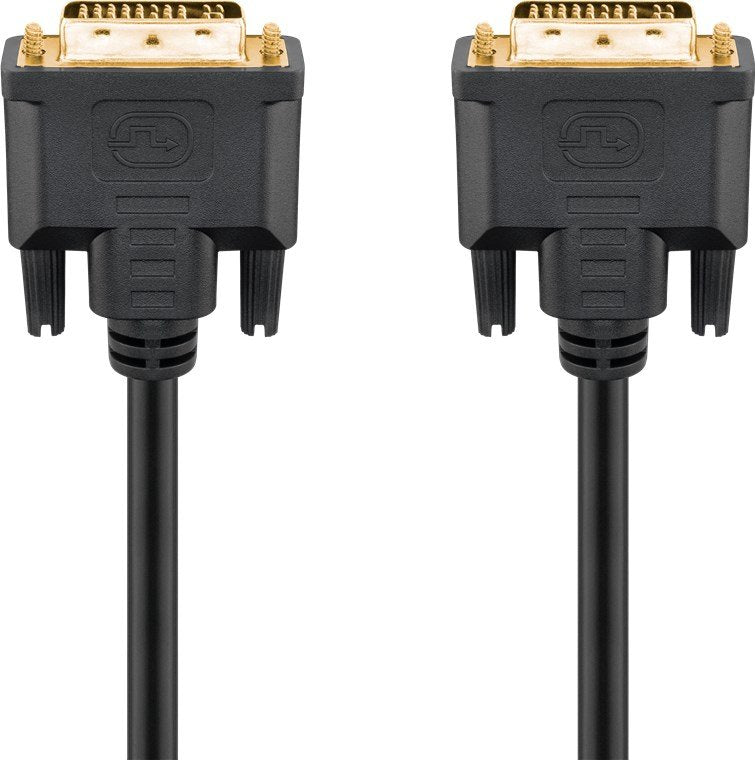 Kabel Dvi-I->Dvi-I S/S 3,0m 24+5 Full Hd, Vergoldet