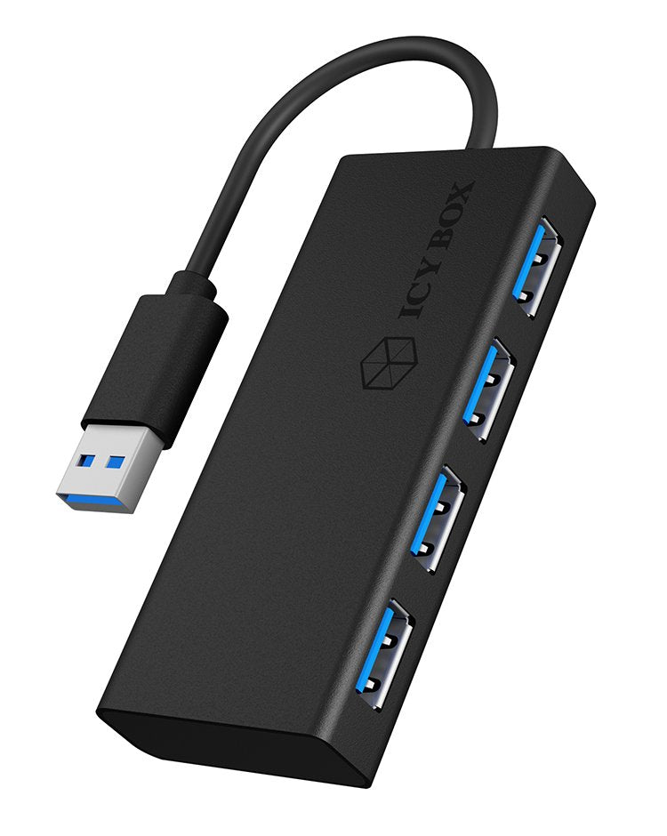 EAN 4250078160373 - ICY BOX IB-AC6104-B USB 3.2 Gen 1 (3.1 Gen 1) Type-A 5000 Mbit/s Negro imagen 7