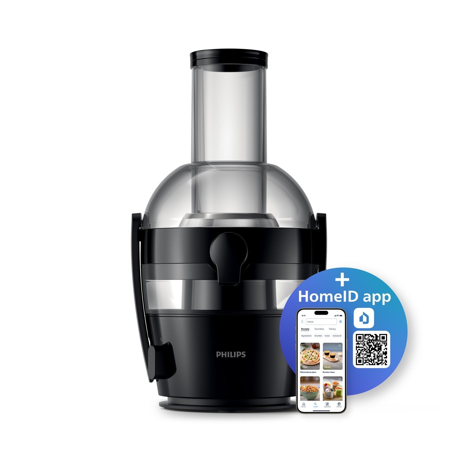 Exprimidor Eléctrico Philips Viva Collection Hr1855, 2 Litros 700 W Tinta Negra