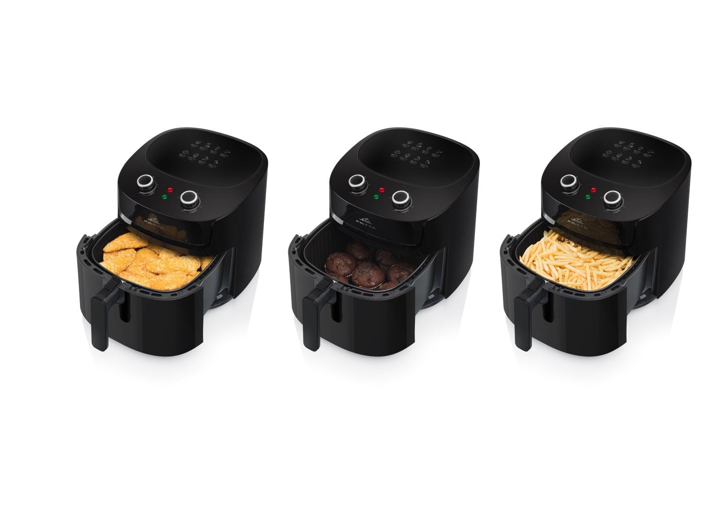 EAN 8590393343720 - Eta Fritta Sencillo 7,2 L Independiente 1800 W Freidora de aire caliente Negro imagen 7