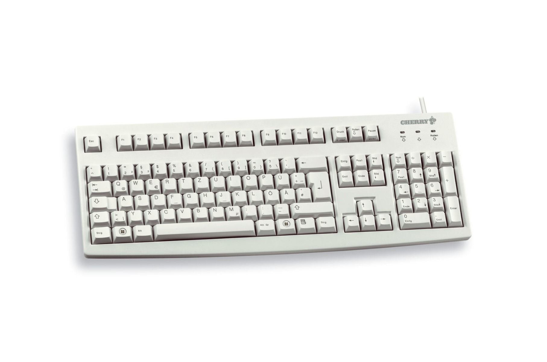 EAN 4025112041990 - CHERRY G83-6105 teclado USB QWERTY Ruso Gris imagen 1