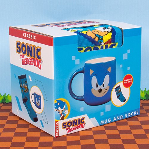Taza Sonic Mug & Sock Set