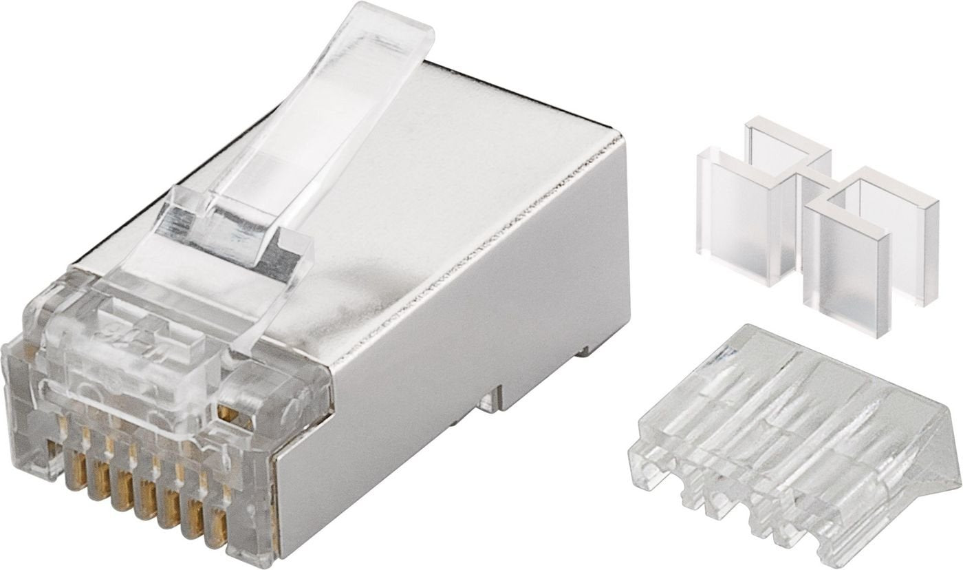 Microconnect Modular Plug Mp8p8c Shielded Multicolor