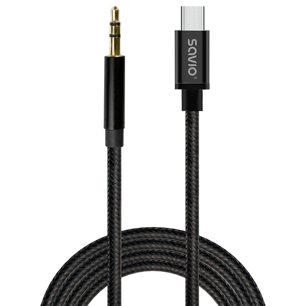 EAN 5901986049586 - Savio cl-188 cable de audio 2 m Negro imagen 2