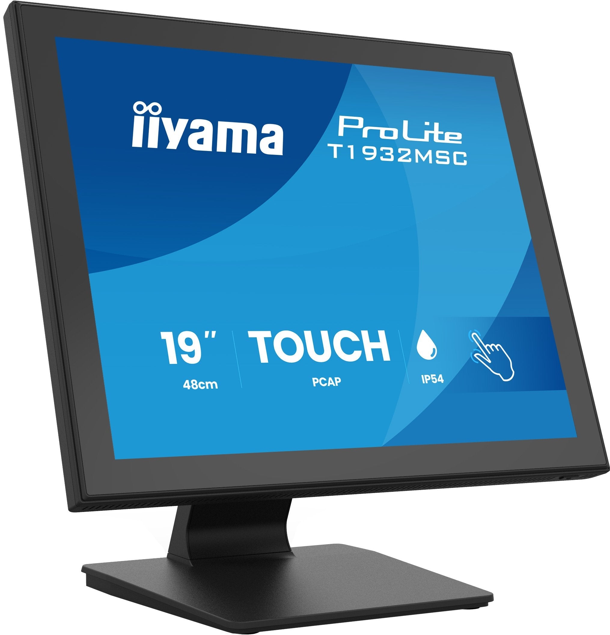 Iiyama 48.0cm 19" T1932msc-B2s 5:4 M-Touch Hdmi+Dp+Vga