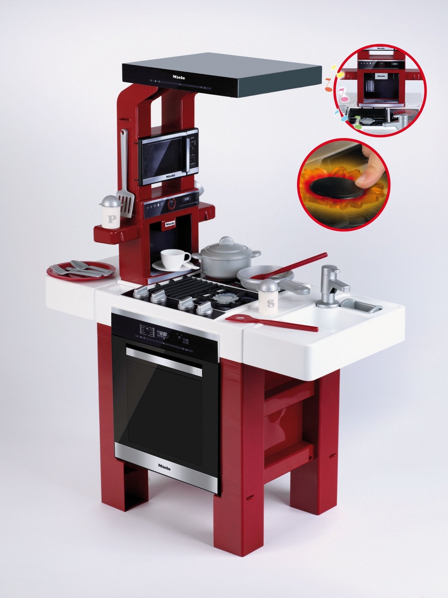 Theo Klein Miele Kitchen "Petit Gourmet" Facelift 2019, Cocina De Juguete 7150