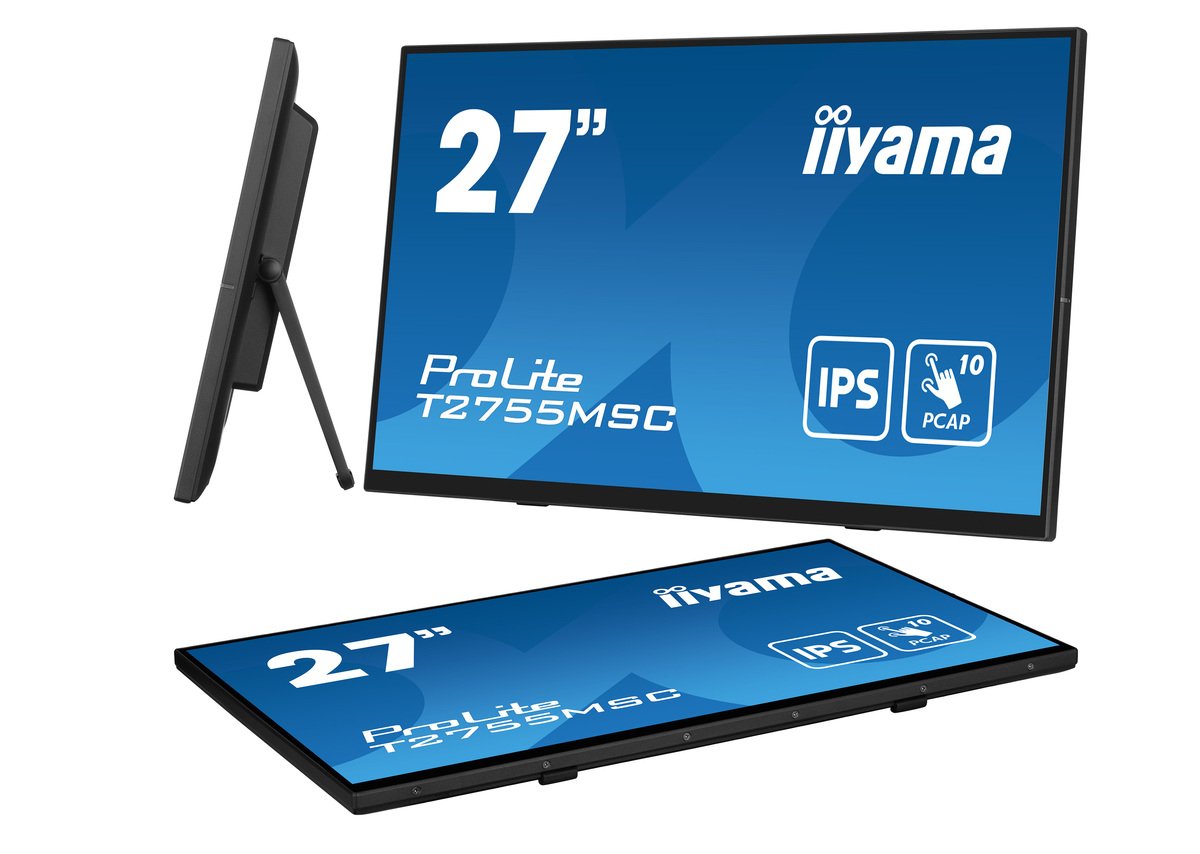 EAN 4948570122974 - iiyama ProLite T2755MSC-B1 pantalla para PC 68,6 cm (27") 1920 x 1080 Pixeles Full HD LED Pantalla táctil imagen 12