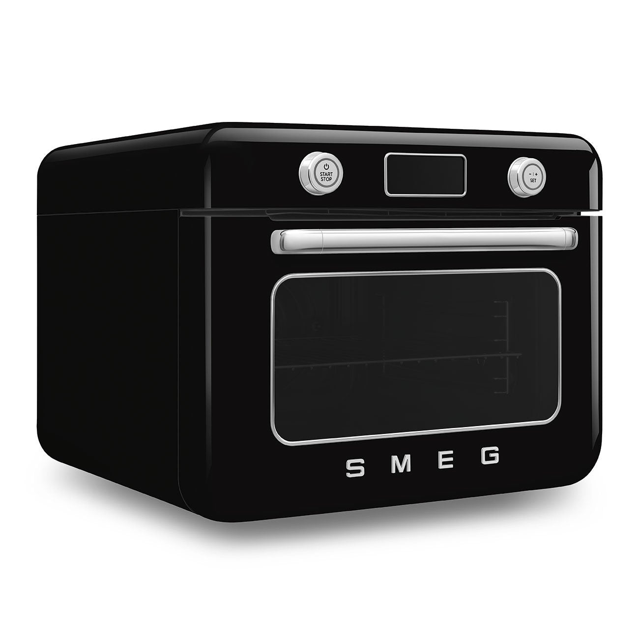 EAN 8017709333850 - Smeg COF01BLEU horno de vapor Pequeño Negro Botones, Giratorio imagen 8