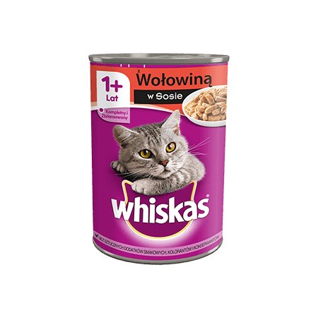 Whiskas Ternera En Salsa (0,40 Kg)