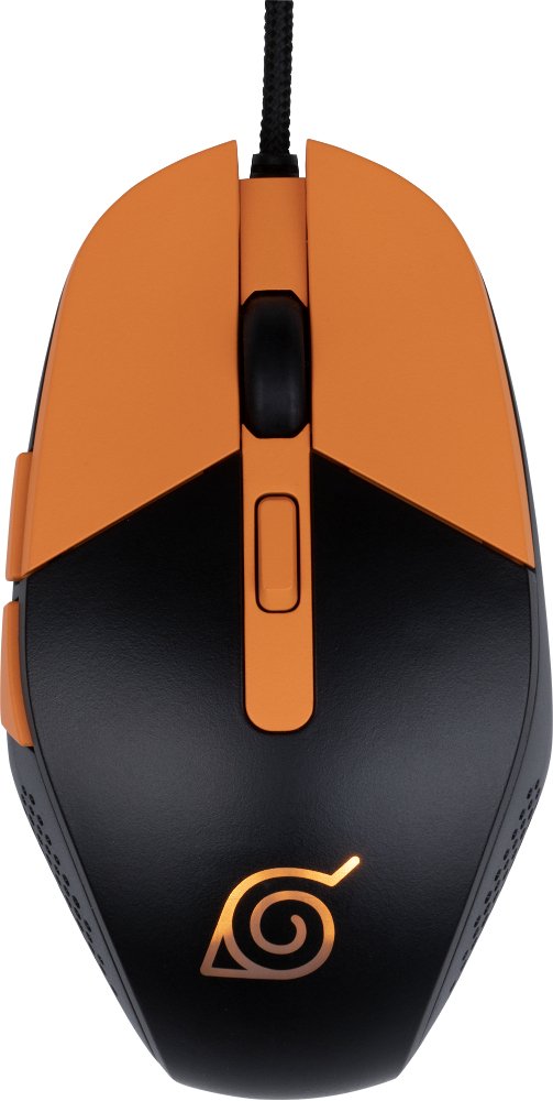 Konix Naruto Kx Gaming Mouse Ratón Juego Ambidextro Usb Tipo A Óptico 3600 Dpi