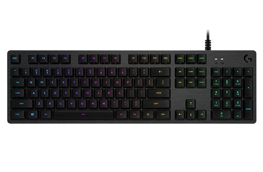 EAN 5099206086166 - Logitech G G512 teclado Juego USB Internacional de EE.UU. Carbono imagen 1