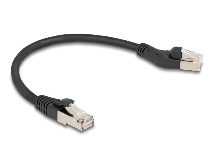 Delock Rj45 Cable De Red Cat.6a S/Ftp Machot A Macho Gerade 0,25 M Negro