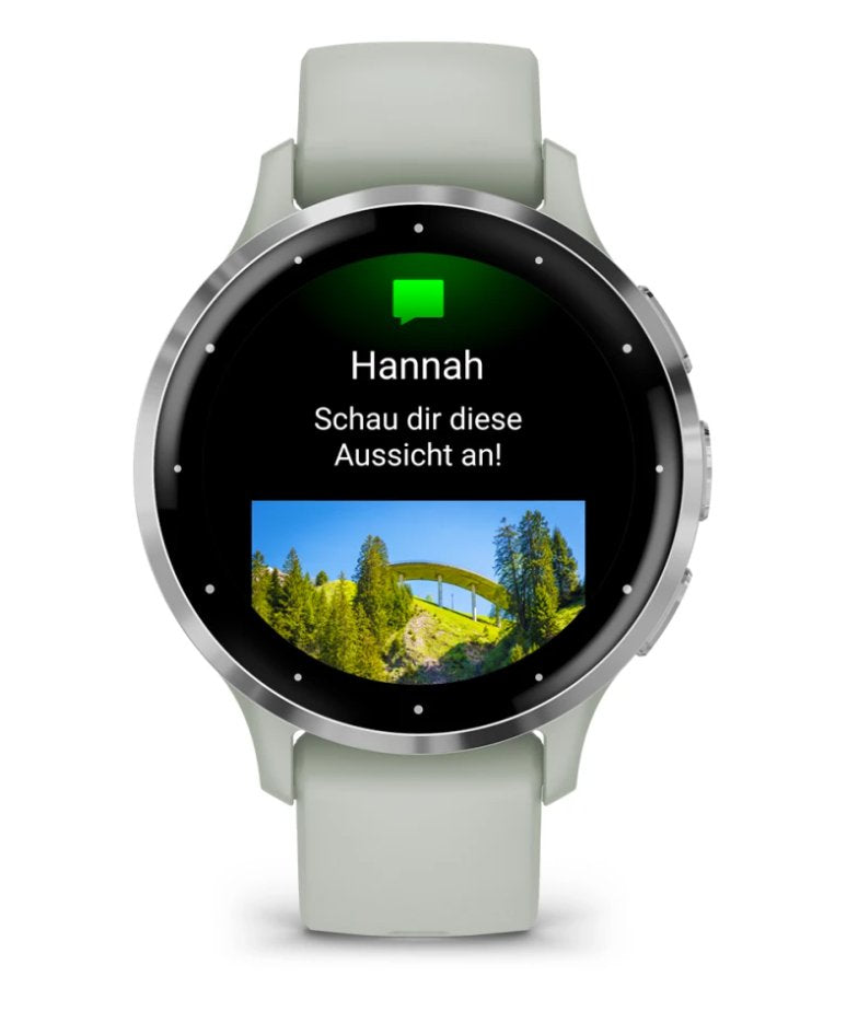 EAN 753759314781 - Garmin Venu 3S 3,05 cm (1.2") AMOLED 41 mm Digital 390 x 390 Pixeles Pantalla táctil Gris, Plata Wifi GPS imagen 4