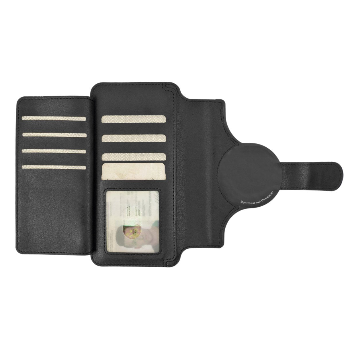 4smarts Universal Magnet Wallet Coincaddy Xl. Schwarz