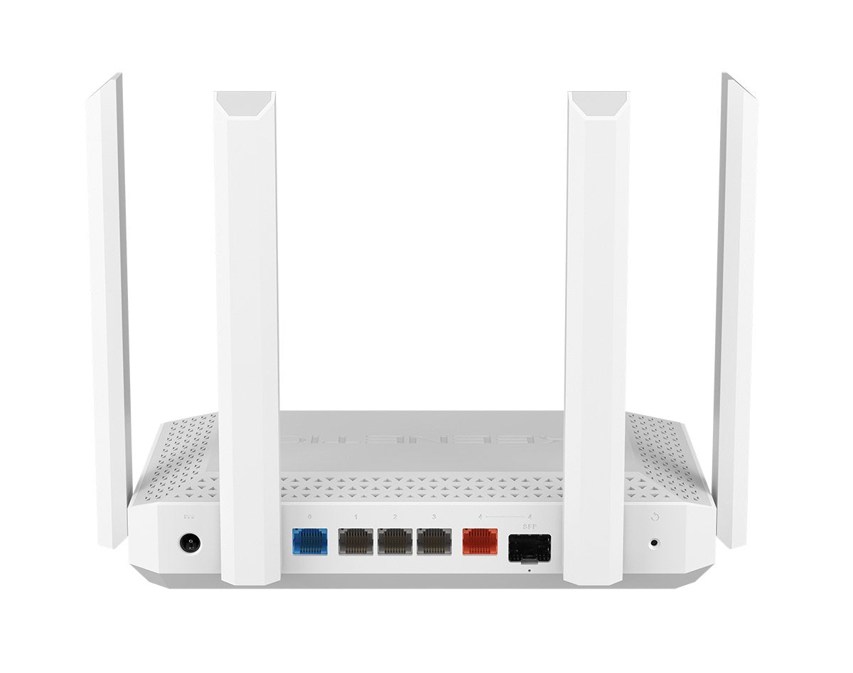 Keenetic Hero Kn-1012 Router Wi-Fi 6 Doble Banda Mesh Ax3000 1 Puerto Combo Rj45/Sfp 2.5gbps Vpn