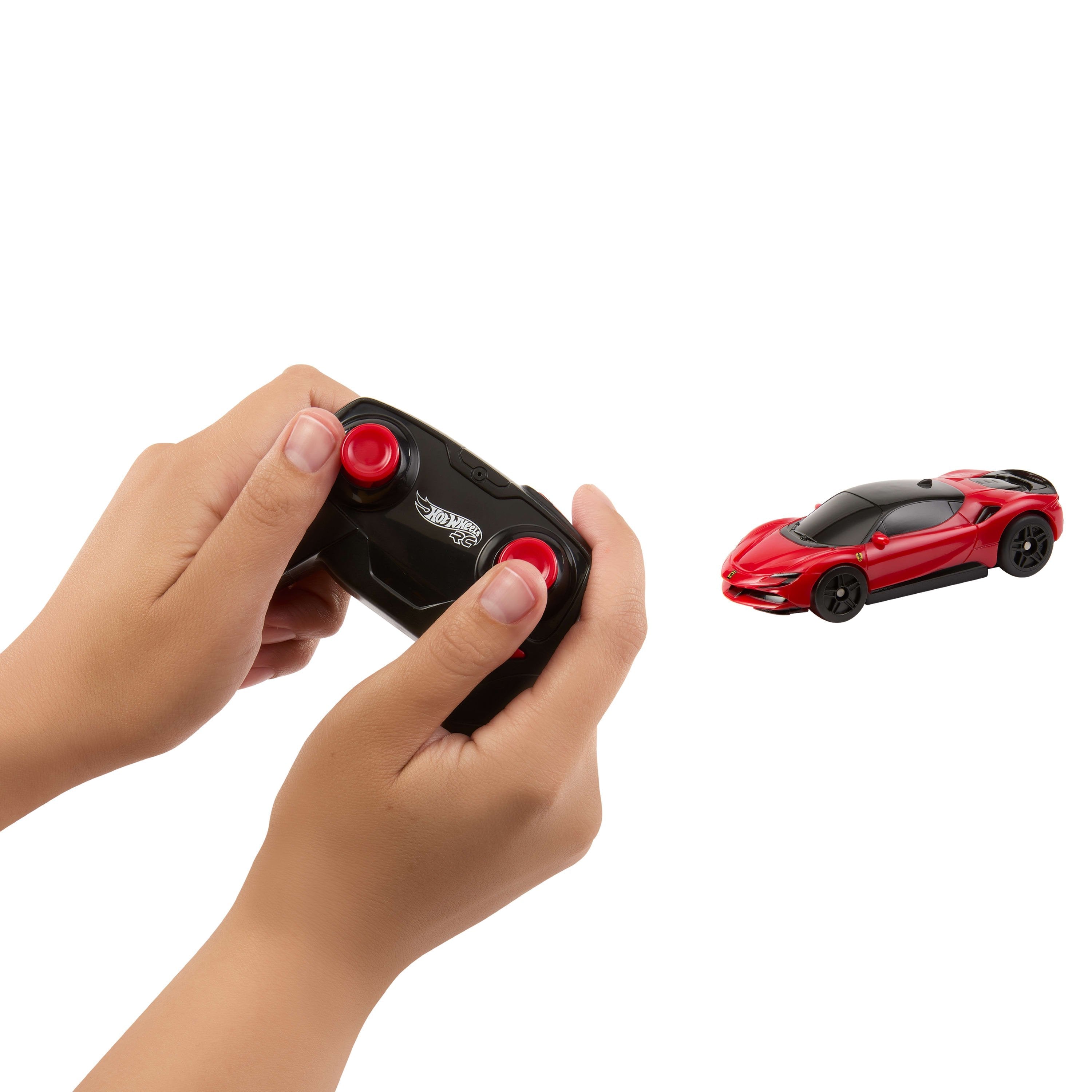 Coche Radio Control Ferrari Sf90 Hot Wheels