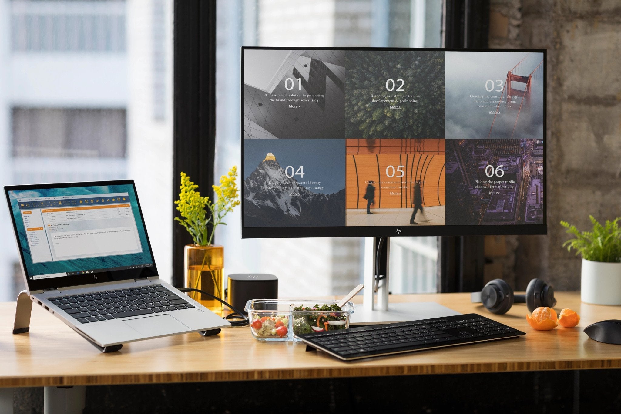 Monitor Hp E27q G4 Ips 27" 2560x1440 Regulable En Altura 3 Años
