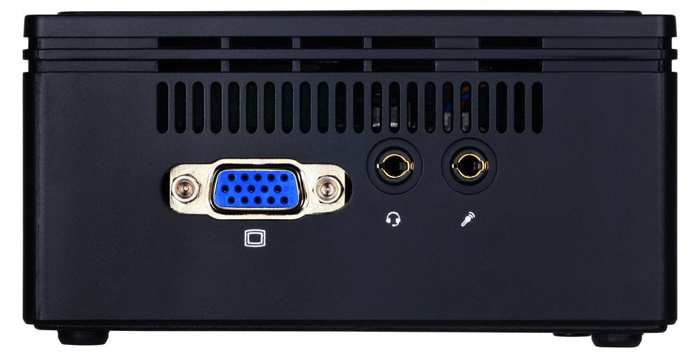 EAN 4719331216719 - GIGABYTE GB-BACE-3160 PC/estación de trabajo barebone 0,69 l tamaño PC Negro J3160 1,6 GHz imagen 2