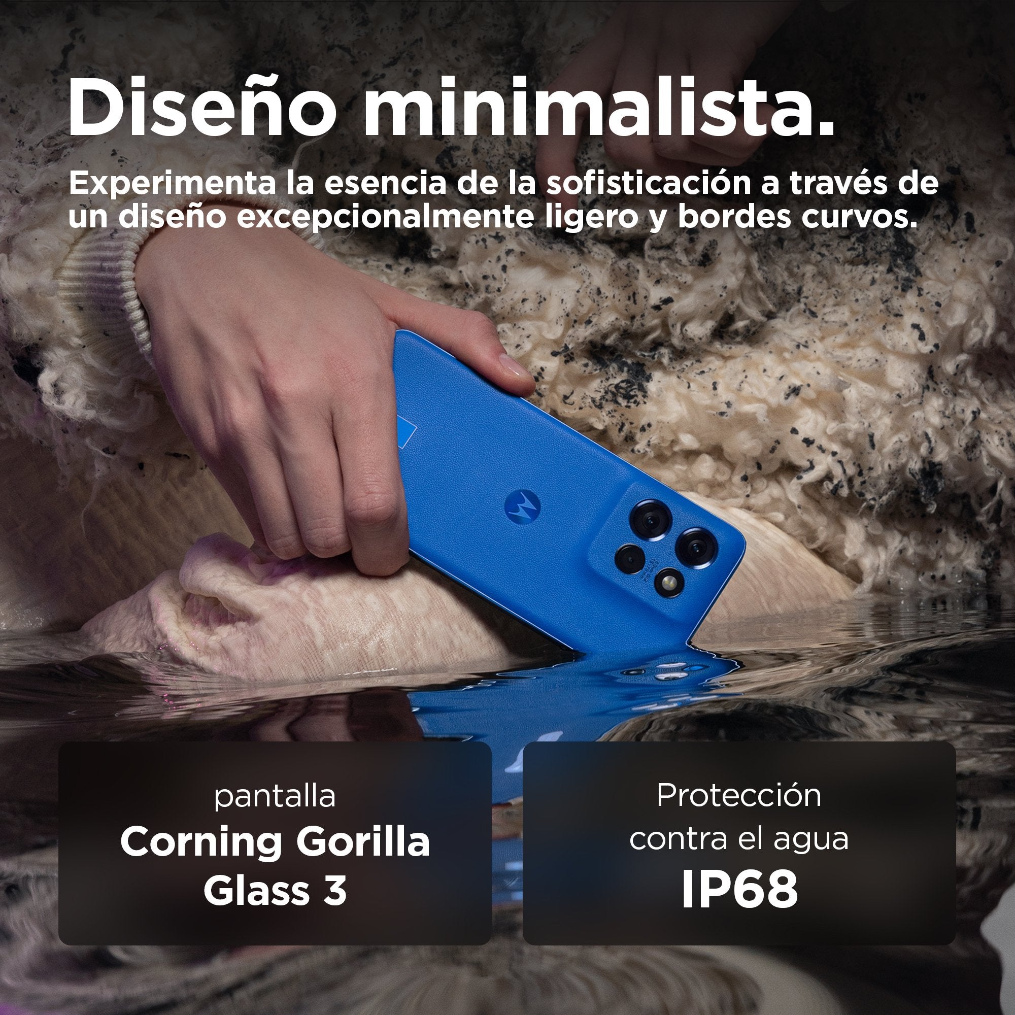 Smartphone Motorola Xt2409-1 Moto Edge 50 Neo 5g 8gb Ram 256gb - Blue