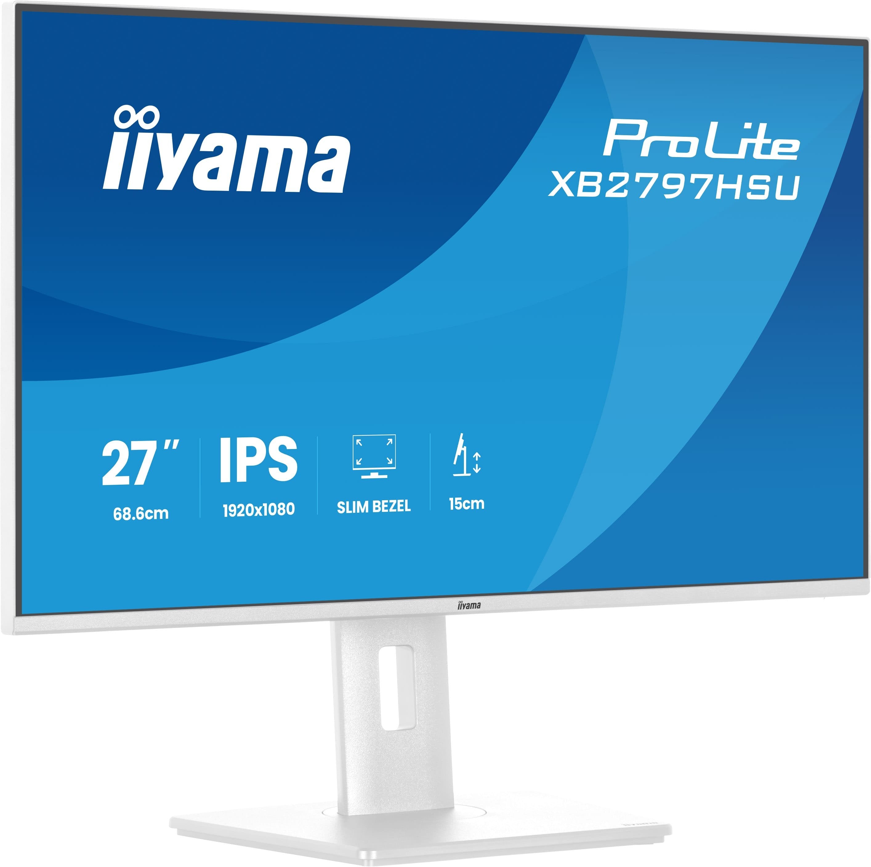 Iiyama 68.6cm 27" Xb2797hsu-W1 16:9 Hdmi+Dp+2xusb-C Ips