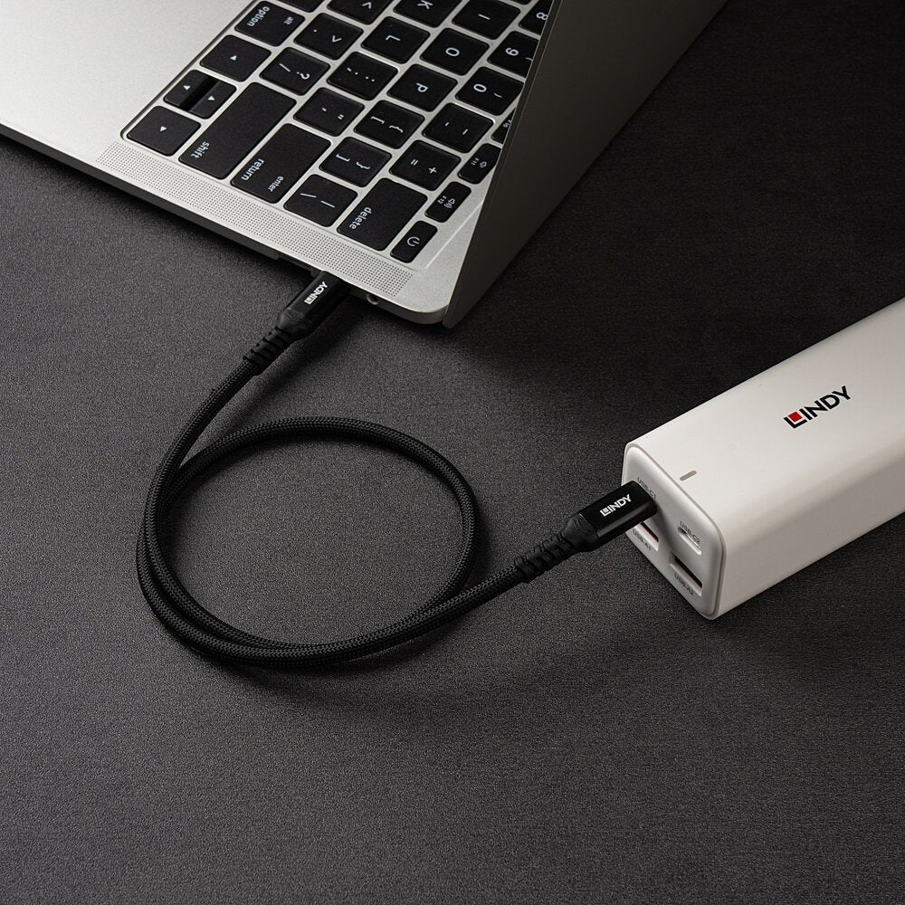 Lindy Cable Usb-C 100w Pd 2m Negro