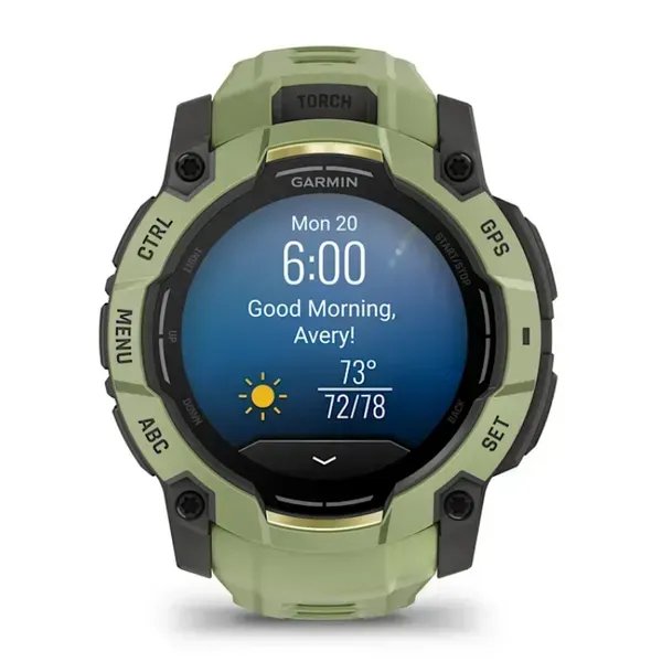 Instinct 3,50mm,Amoled,Fern Green/Gray, Fern Green Band, Ww