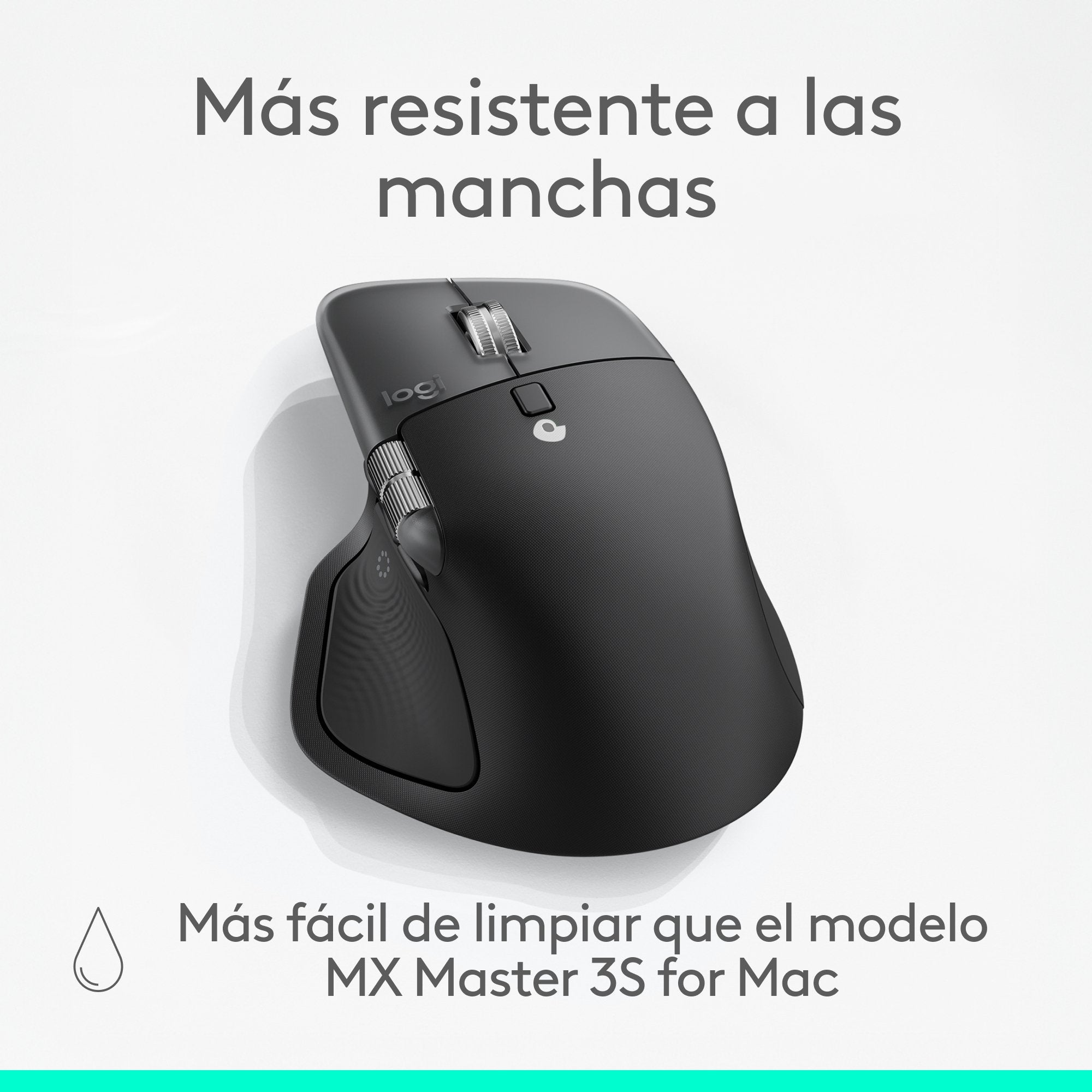 Logitech Ratón 910-007577 / Mx Mamer 4 For Mac Negro