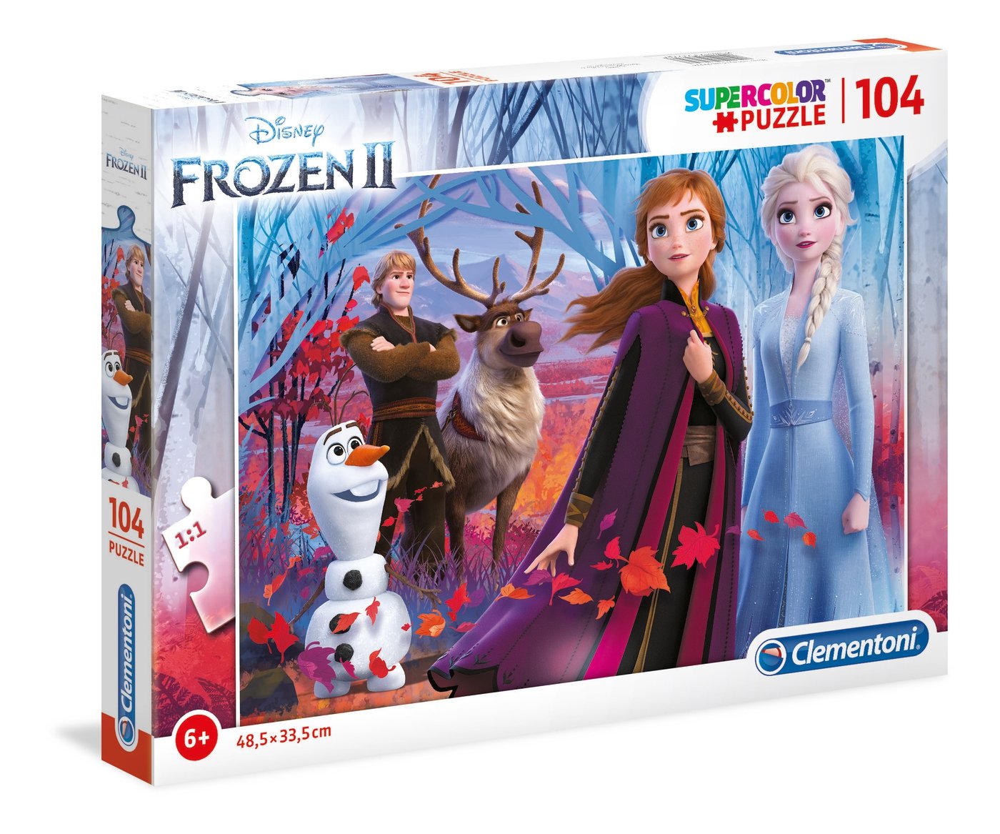 EAN 8005125272747 - Clementoni 27274 puzzle Rompecabezas de cubos 104 pieza(s) Dibujos imagen 1