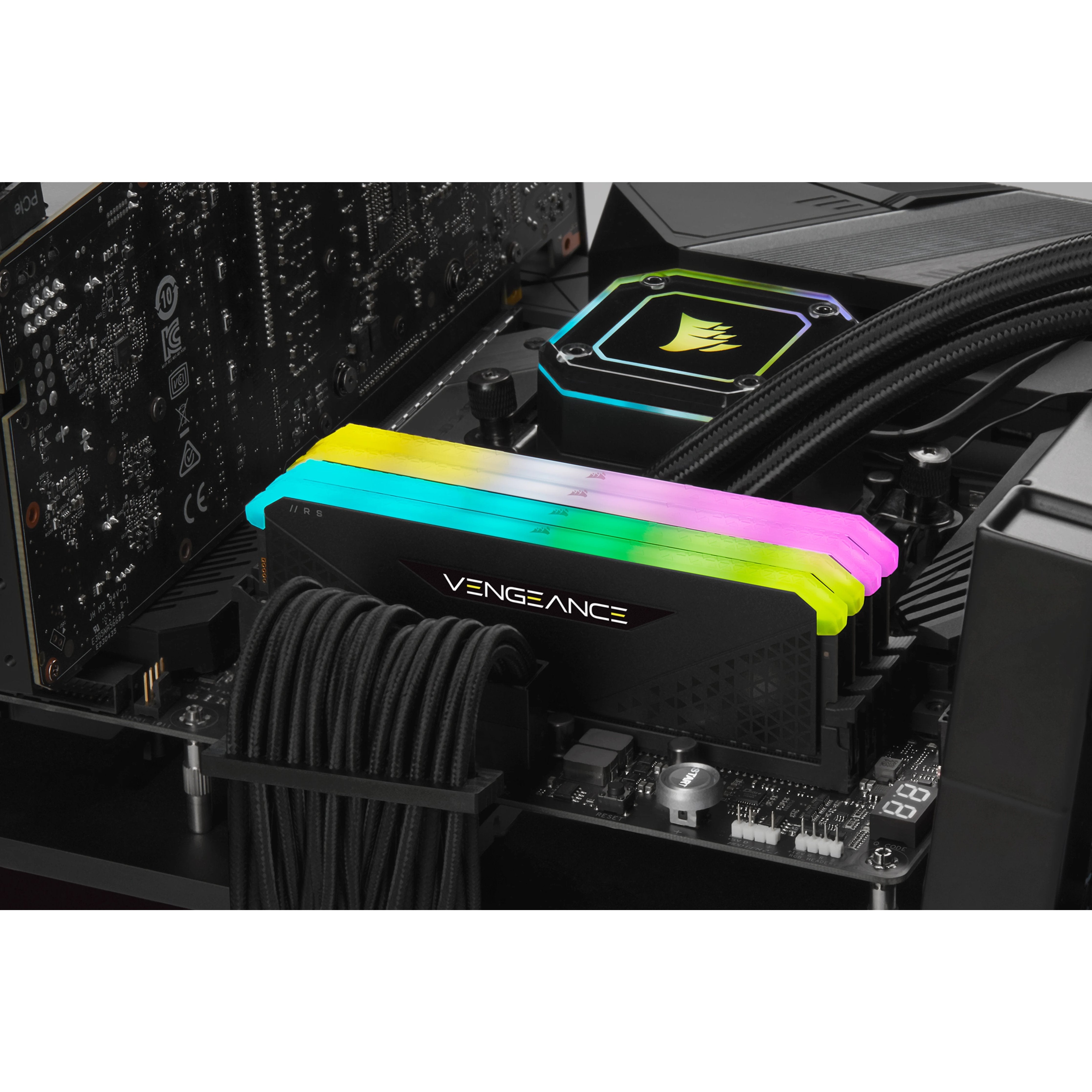 Memoria Ram Corsair Vengeance Rgb Rs Ddr4 3600mhz 64gb 2x32gb Dimm Cl18