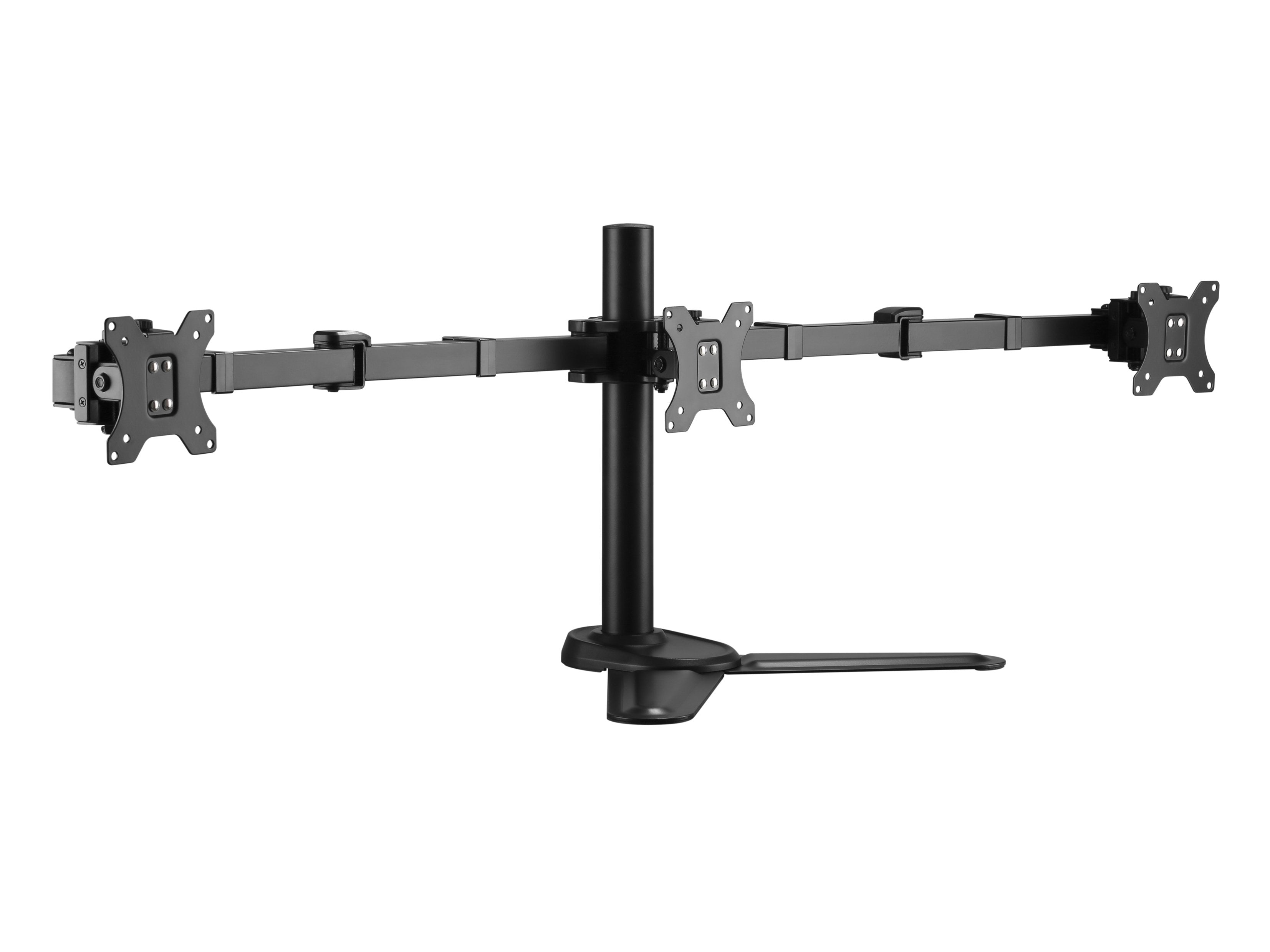 Soporte Pantalla Sobremesa 13-27 Doble Brazo Soporta 3 Monitores Vesa Standard Hasta 8kg
