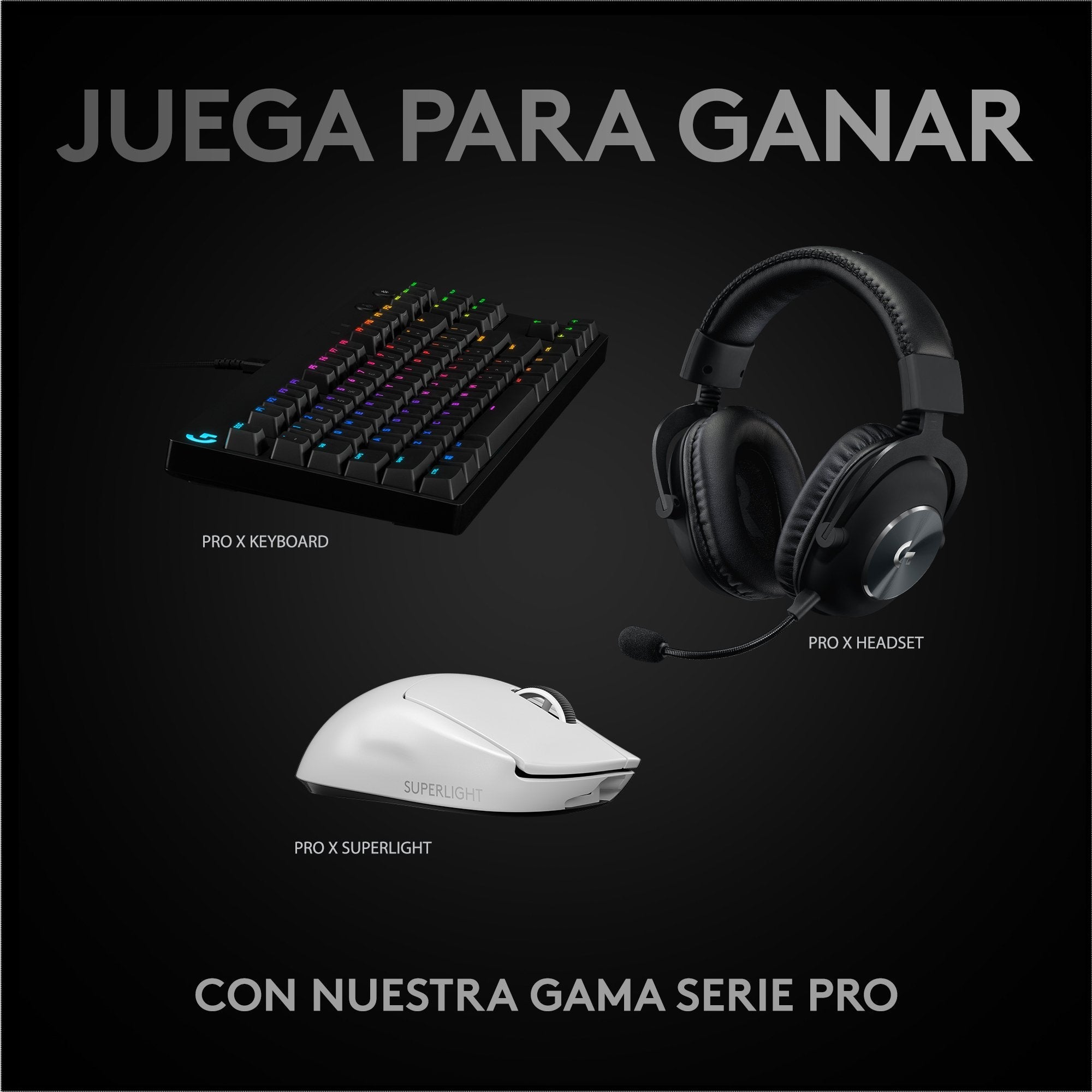 Logitech G Pro X Superlight Ratón Mano Derecha Rf Inalámbrico 25600 Dpi