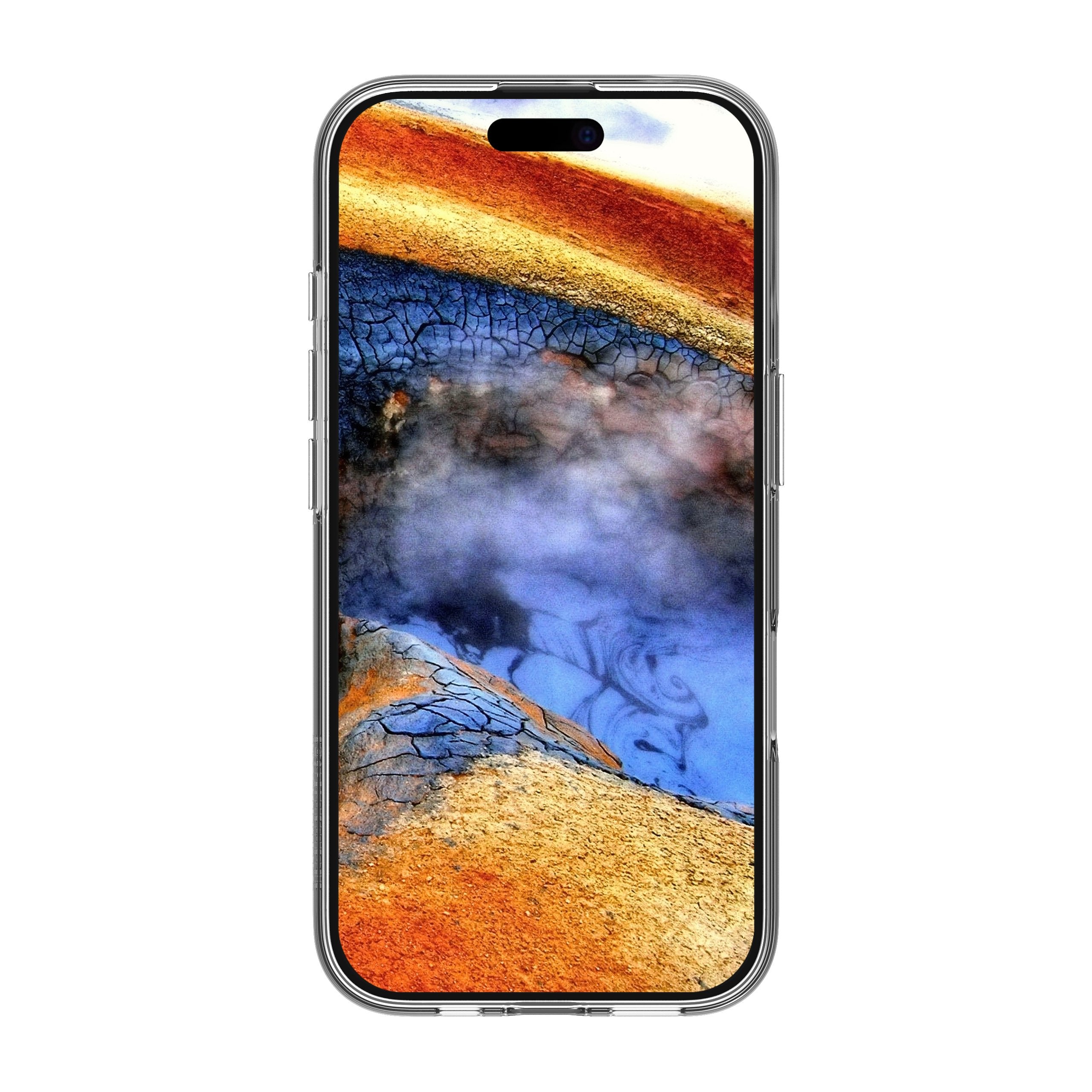 Dbramante1928 Greenland Carcasa Trasera Para Teléfono Móvil Plástico Reciclado Transparente Para Apple Iphone 16 Plus