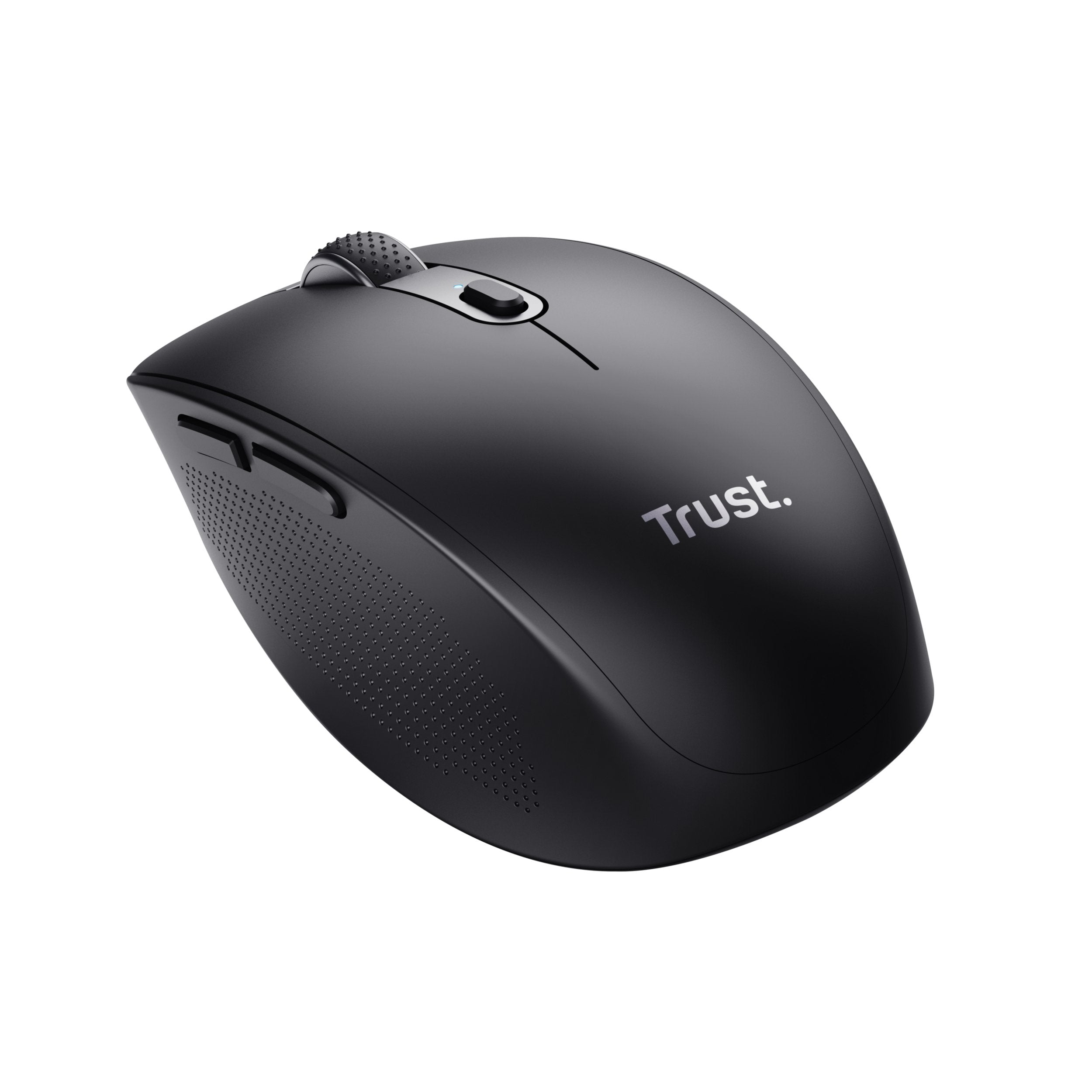 Ratón Inalámbrico Por Bluetooth Trust Ozaa Compact Wireless Batería Recargable Hasta 3200 Dpi Negro