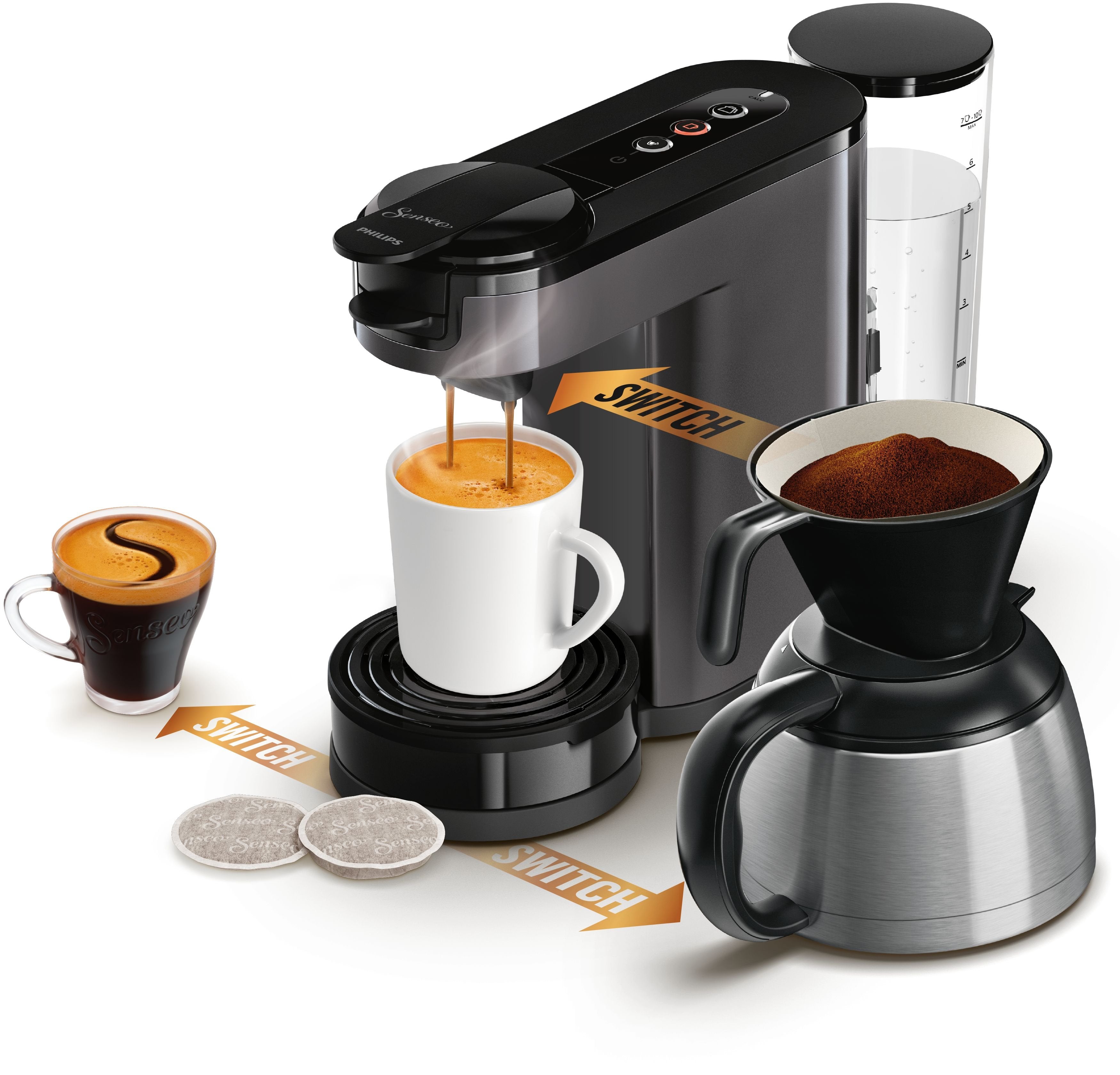 EAN 8720389014284 - Philips HD6593/22 cafetera eléctrica Semi-automática Cafetera combinada 1 L imagen 1